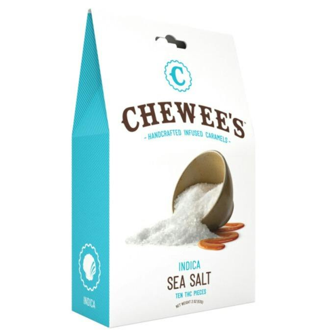 Indica Sea Salt Caramel 10pk 100mg - Chewees