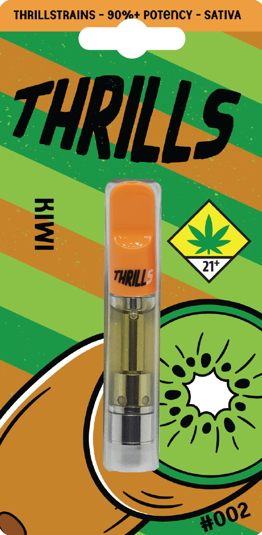 Kiwi Cartridge 1g - Thrills