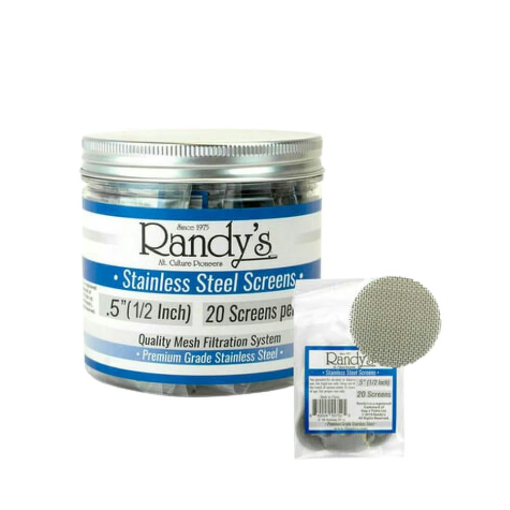 Randy's | .5" Stainless Steel Screen Jar