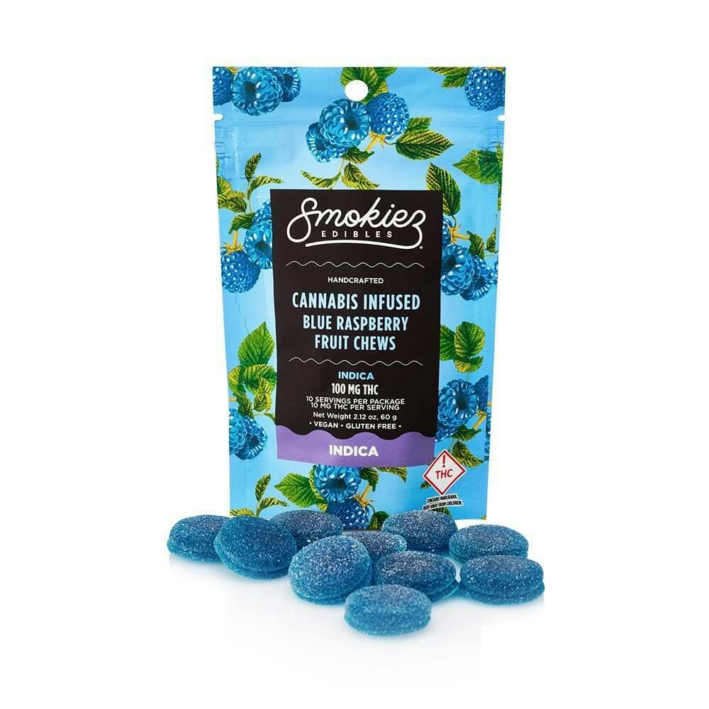 Sweet Blue Raspberry Fruit Chew 100mg (10-Pack | 10mg Each)