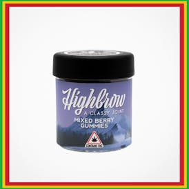 Highbrow - Mixed Berry Gummies - 100mg THC