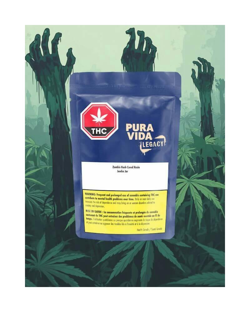 Pura Vida | Zombie Kush Cured Resin | 1.2g