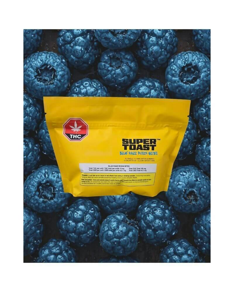 Blue Razz Rosin Bites Multipack Soft Chews | 100mg THC