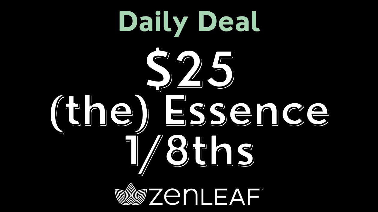 25 (the) Essence 1/8ths at Zen Leaf North Las Vegas Weedmaps