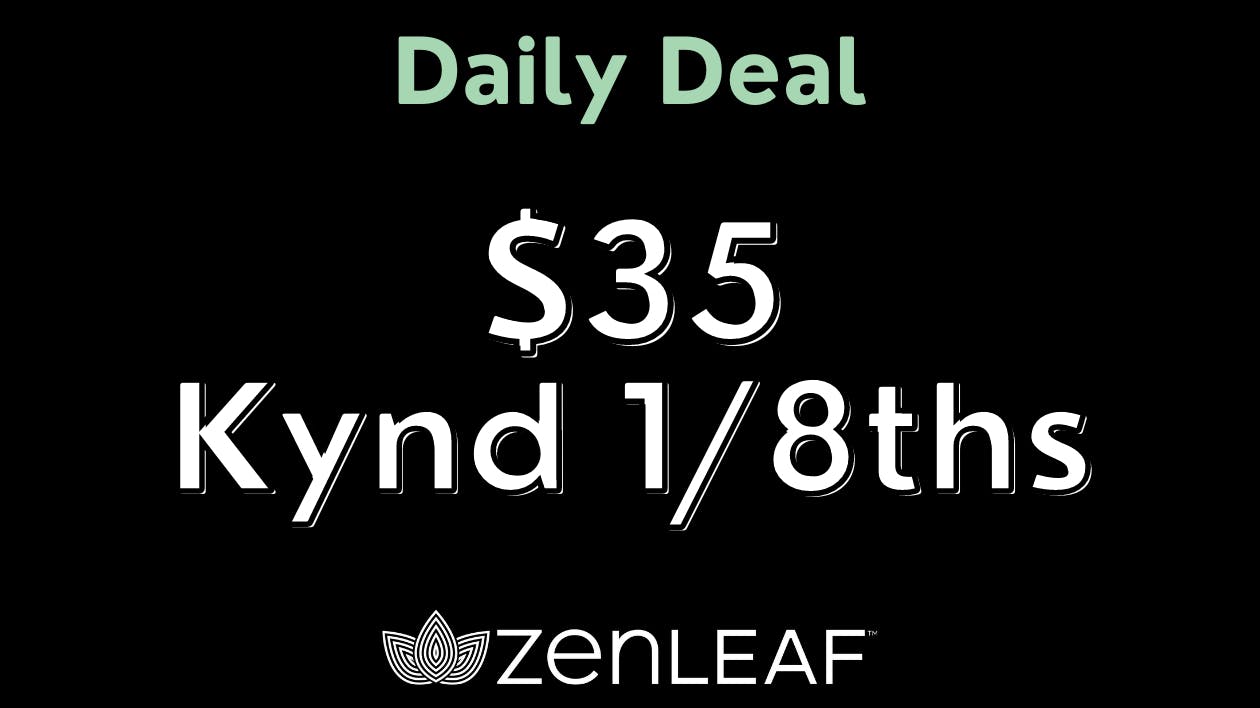 35 Kynd 1/8ths at Zen Leaf Las Vegas Weedmaps