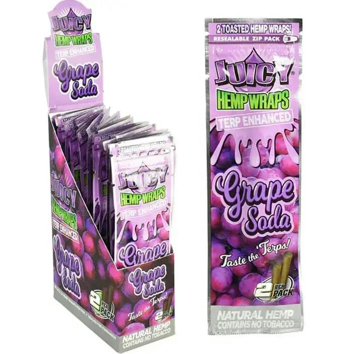 JuicyjaysGrape Soda 2 hemp Wraps