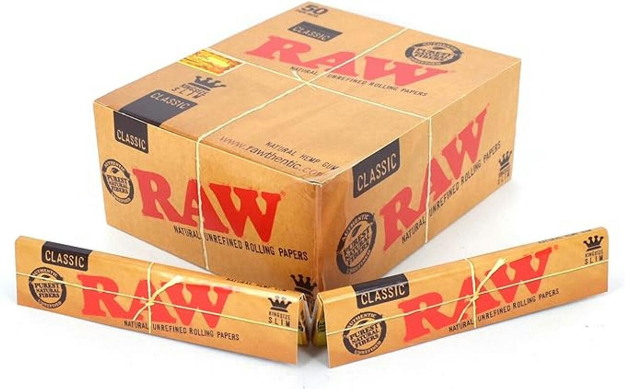RAW | Classic King Size Slim Rolling Papers at 816 Dispensary