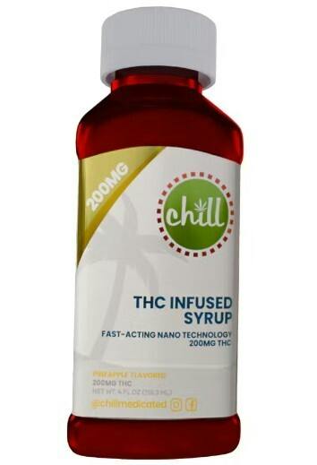 Chill Medicated - 200mg To-Go Live Rosin Syrup - Blue Razz