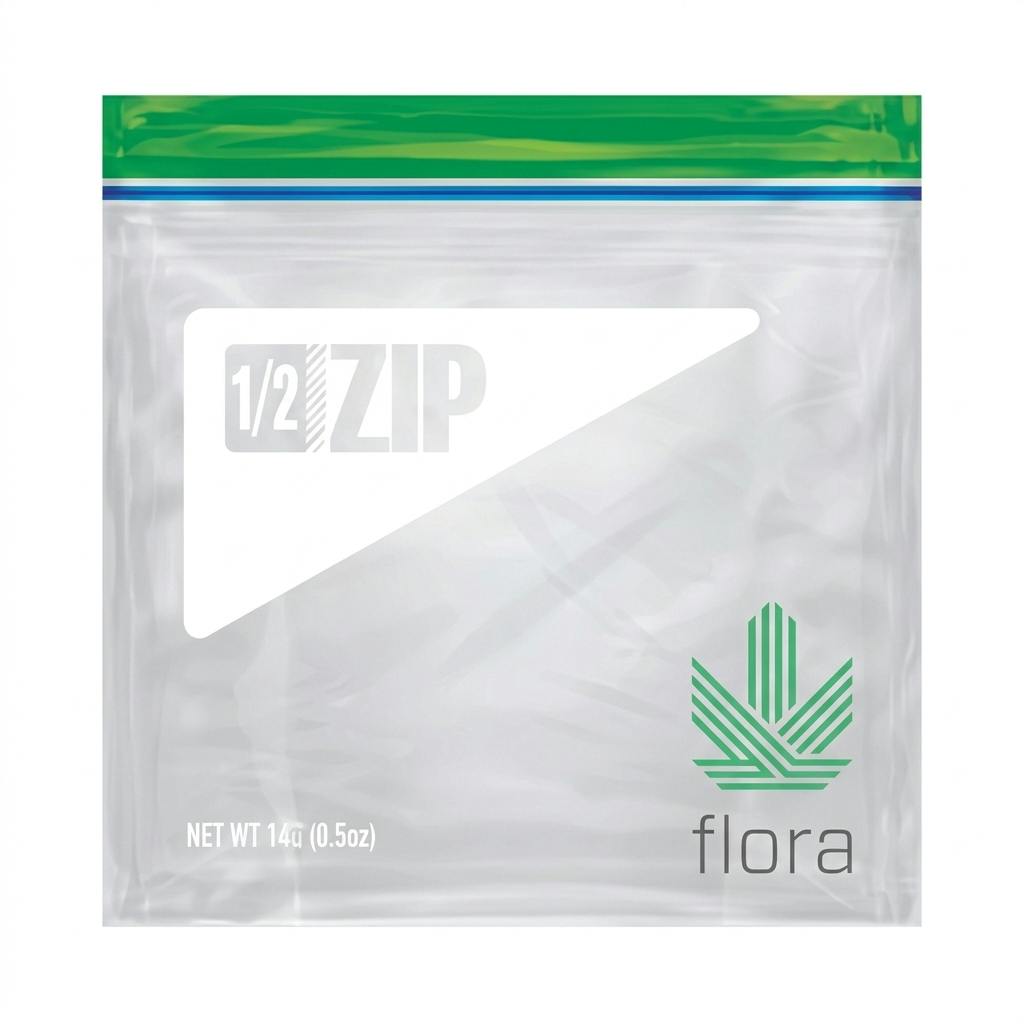 1/2 Zip by Flora Black Cherry Buff Ground Flower 14g