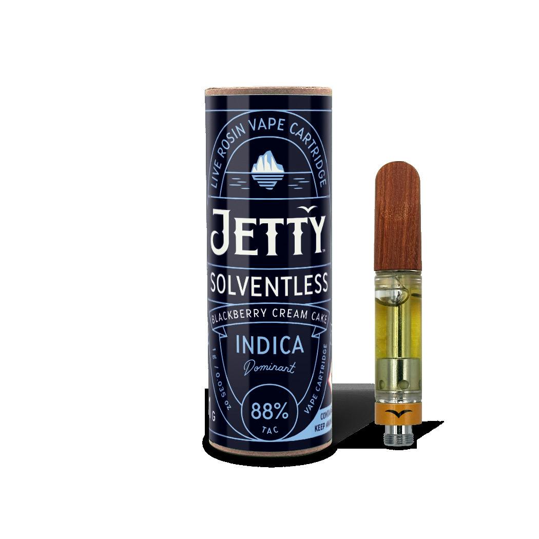 Jetty Rosin Cart Indica Veil of Vesper
