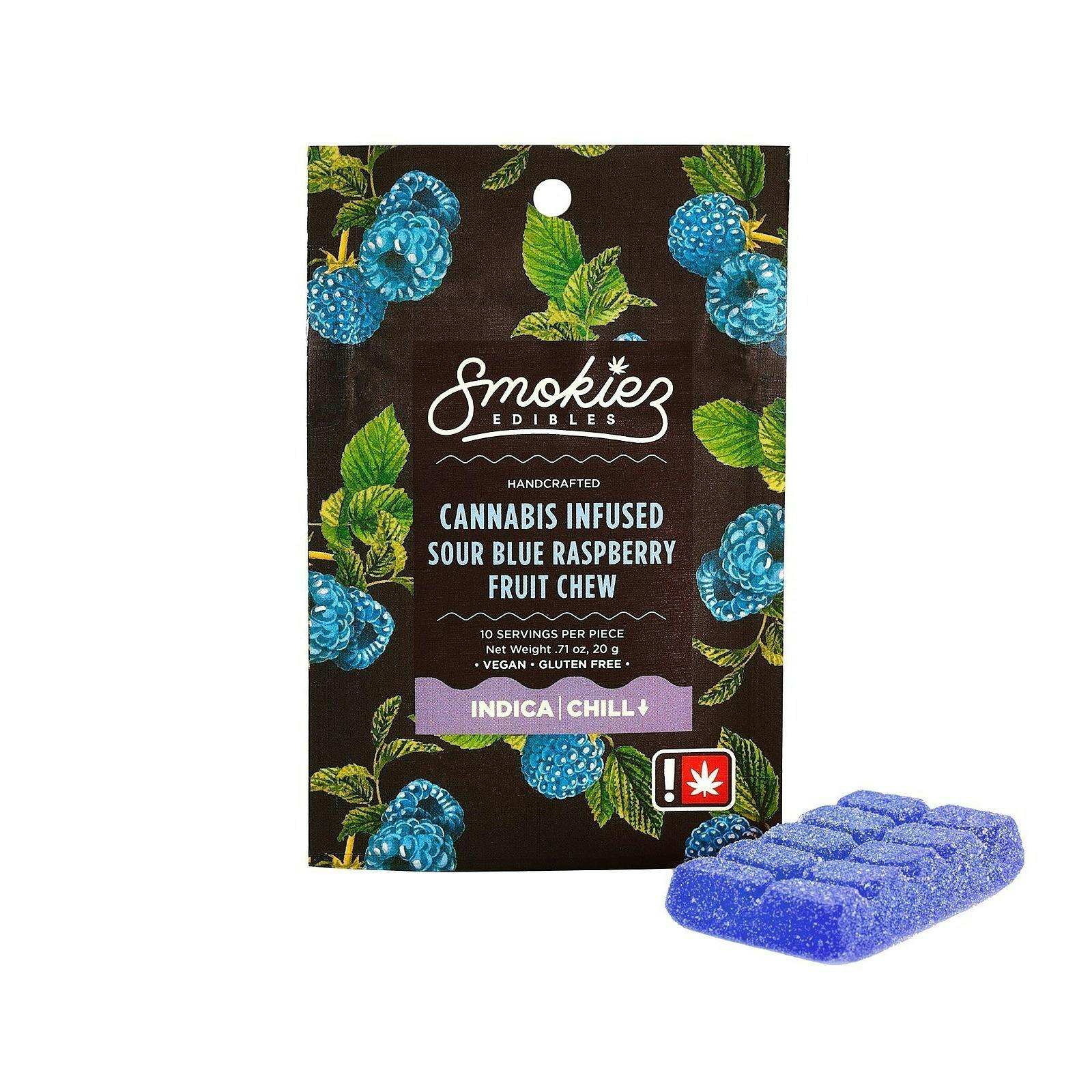 Sour Blue Raspberry Single Piece