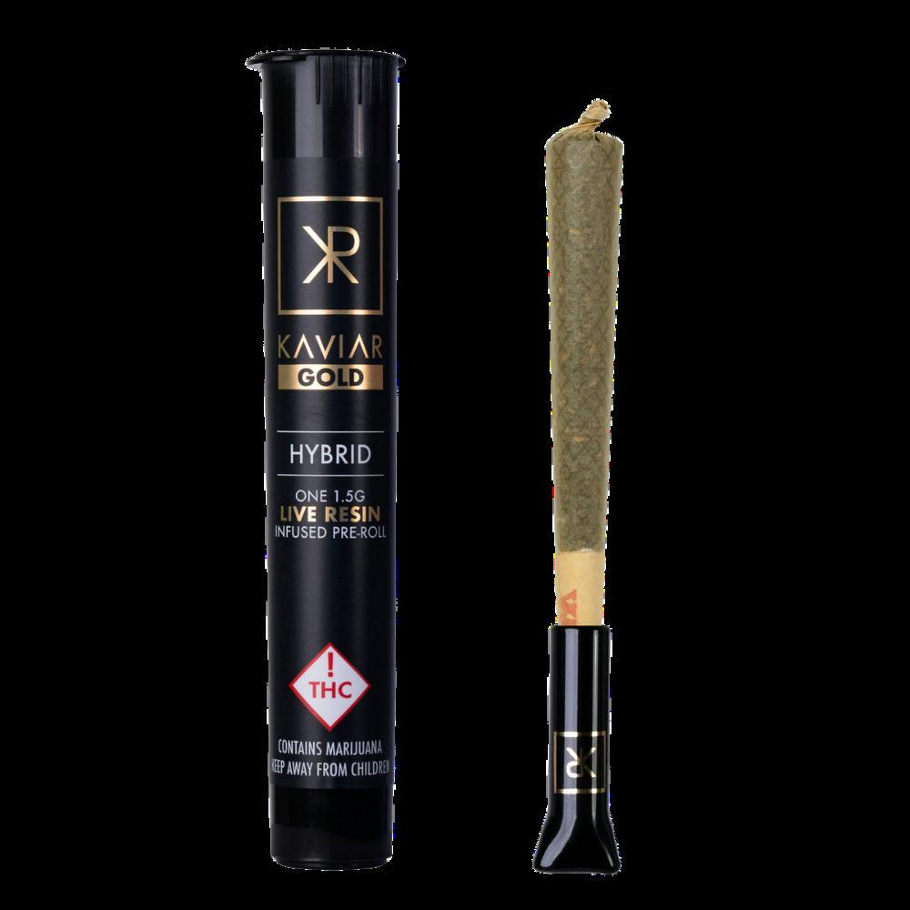 Kaviar Gold Live Resin Pre-Roll Hybrid Sub Zero Honey