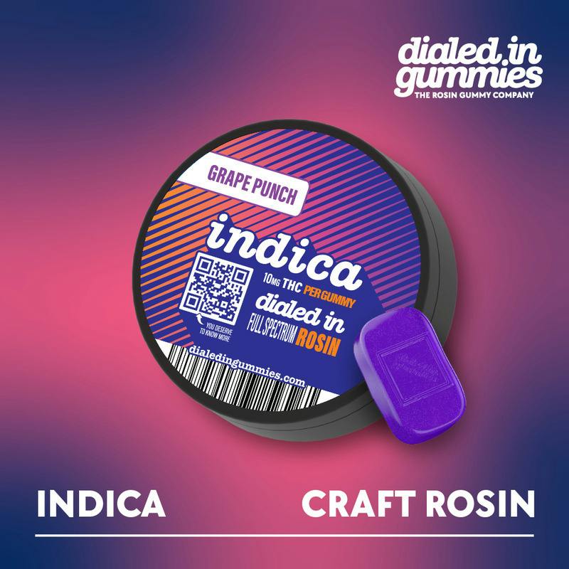 Grape Punch Rosin Gummies