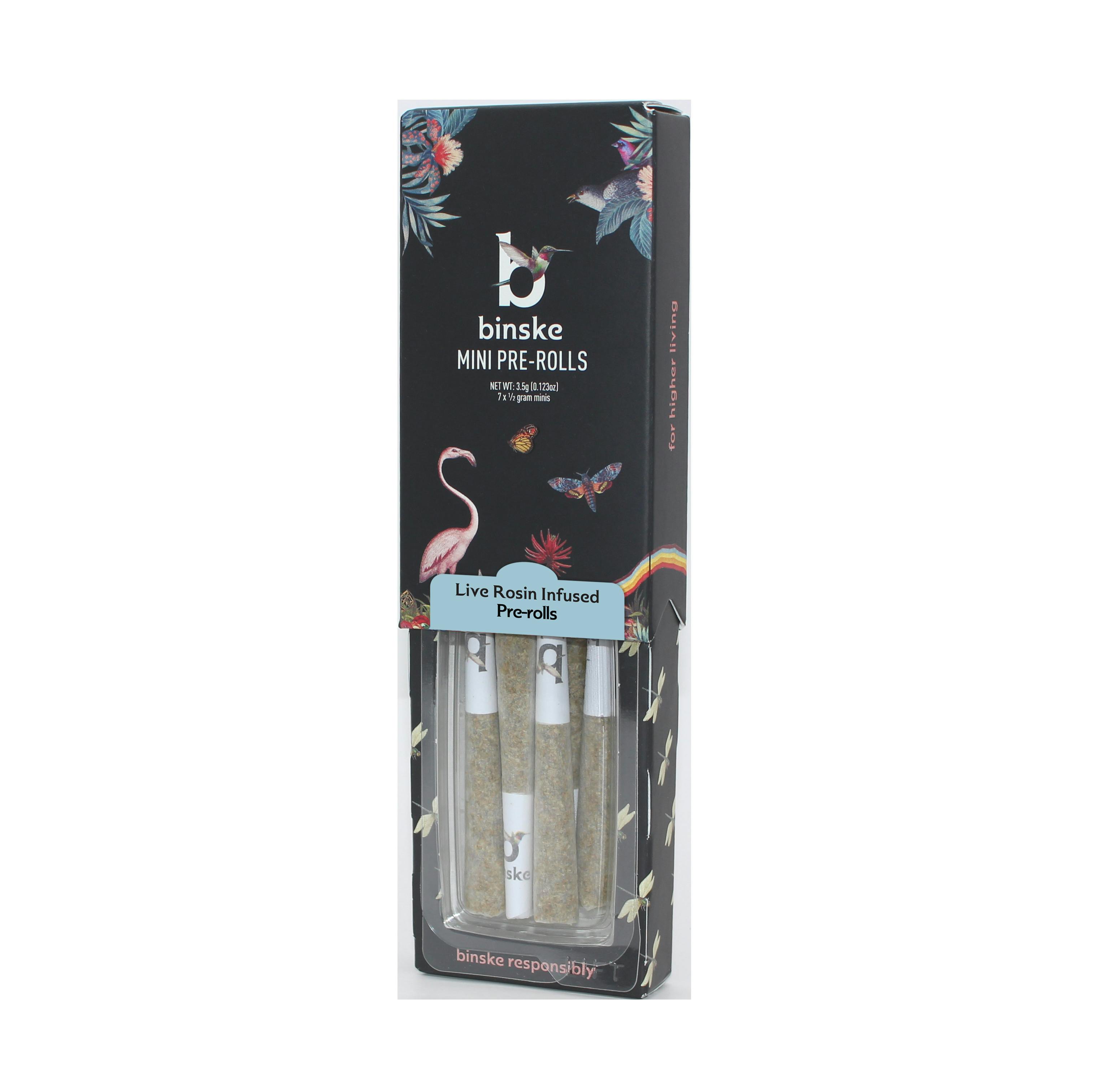 Binske Infused Pre-Roll 7pk Sativa Guava Mountain