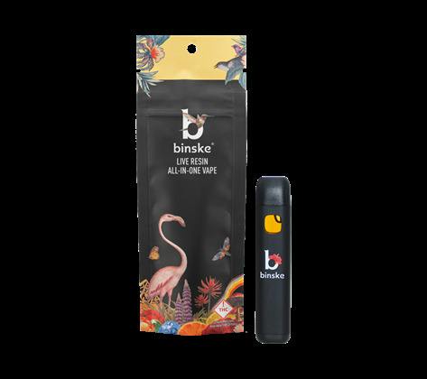 Binske Live Resin Disposable Mike Side OG