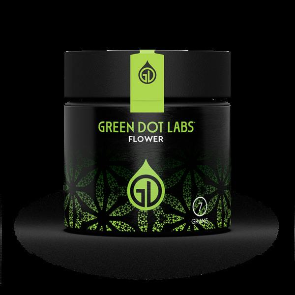 Green Dot Labs Black Label Prepacked Flower72 Dolphins