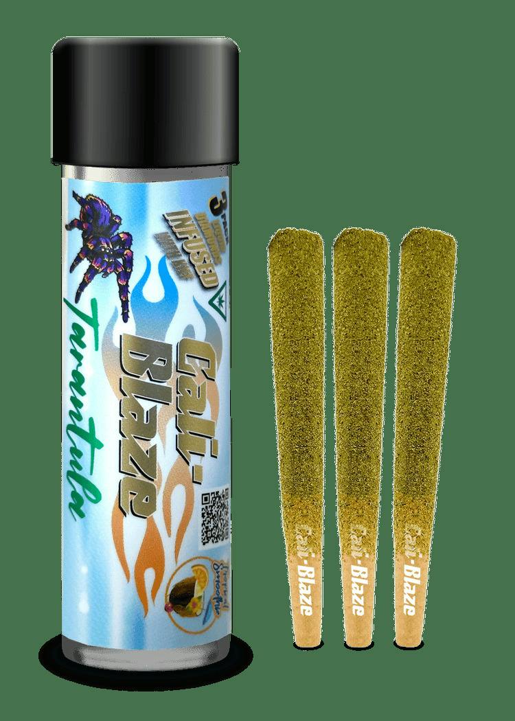 Cali Blaze Tarantula Pre-Roll 3pk Tropical Smoothie x Pre-98 Bubba