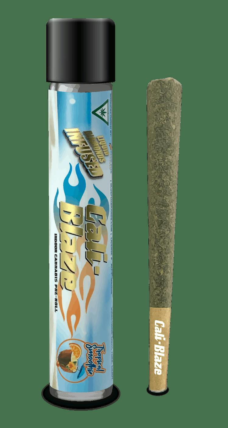 Cali Blaze Infused Pre-Roll Tropical Smoothie x Starfire Cream