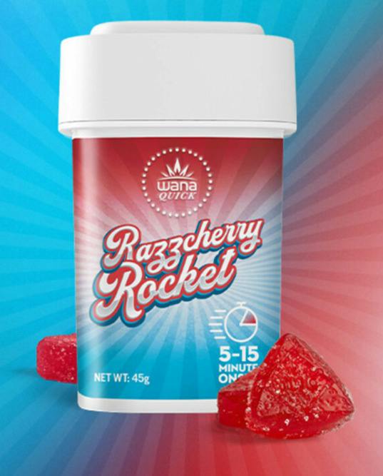 Razzcherry Rocket Gummies