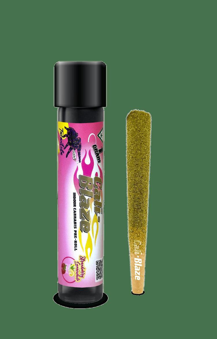 Cali Blaze Tarantula Infused Pre-Roll Strawberry Lemonade x Glueball