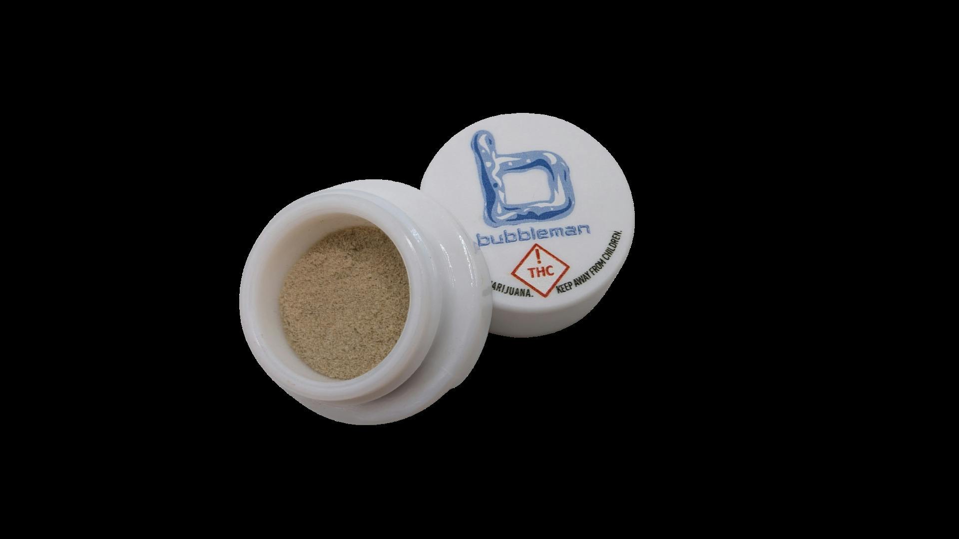 Bubbleman Full Spectrum Bubble Hash Sativa Sub Zero