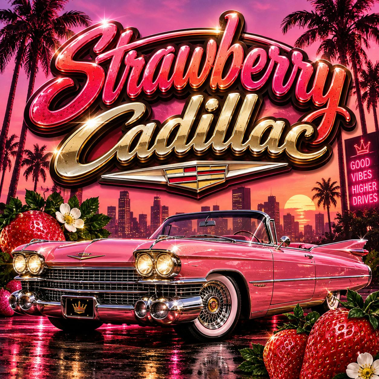Strawberry Cadillac