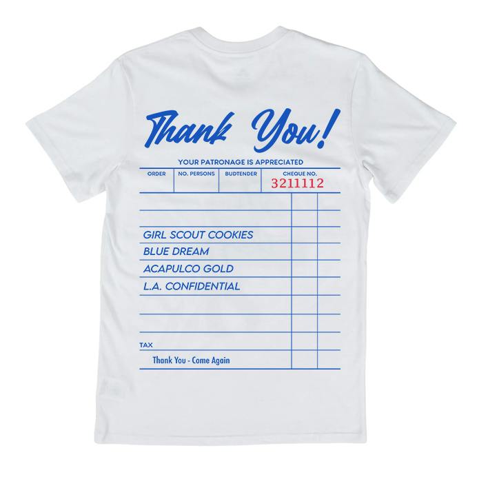 Cannabuds - Thank You For Shopping Tee - M