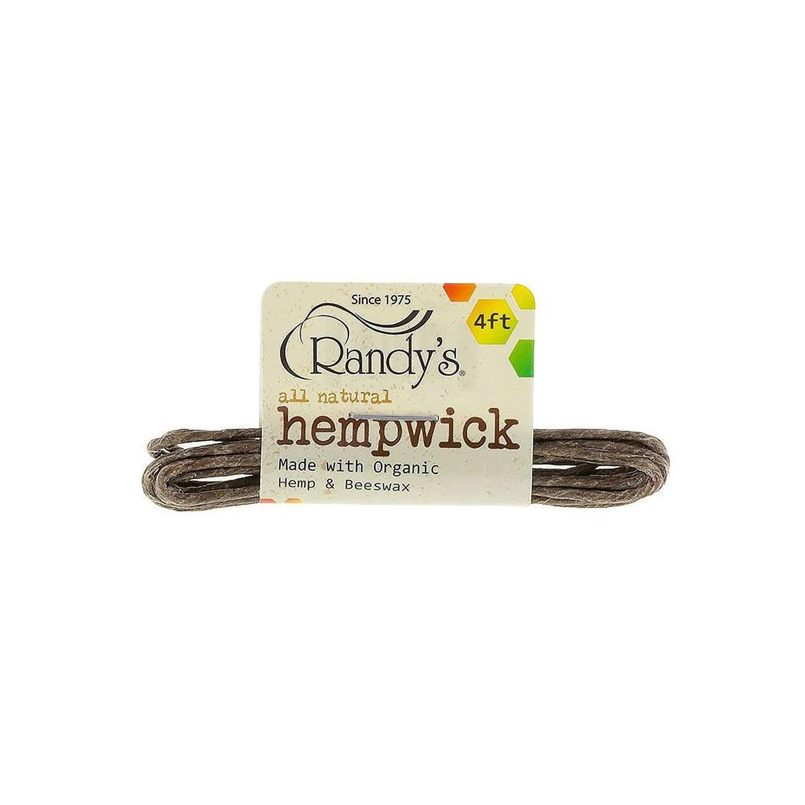 Randy's - All Natural Hemp Wick - 4ft