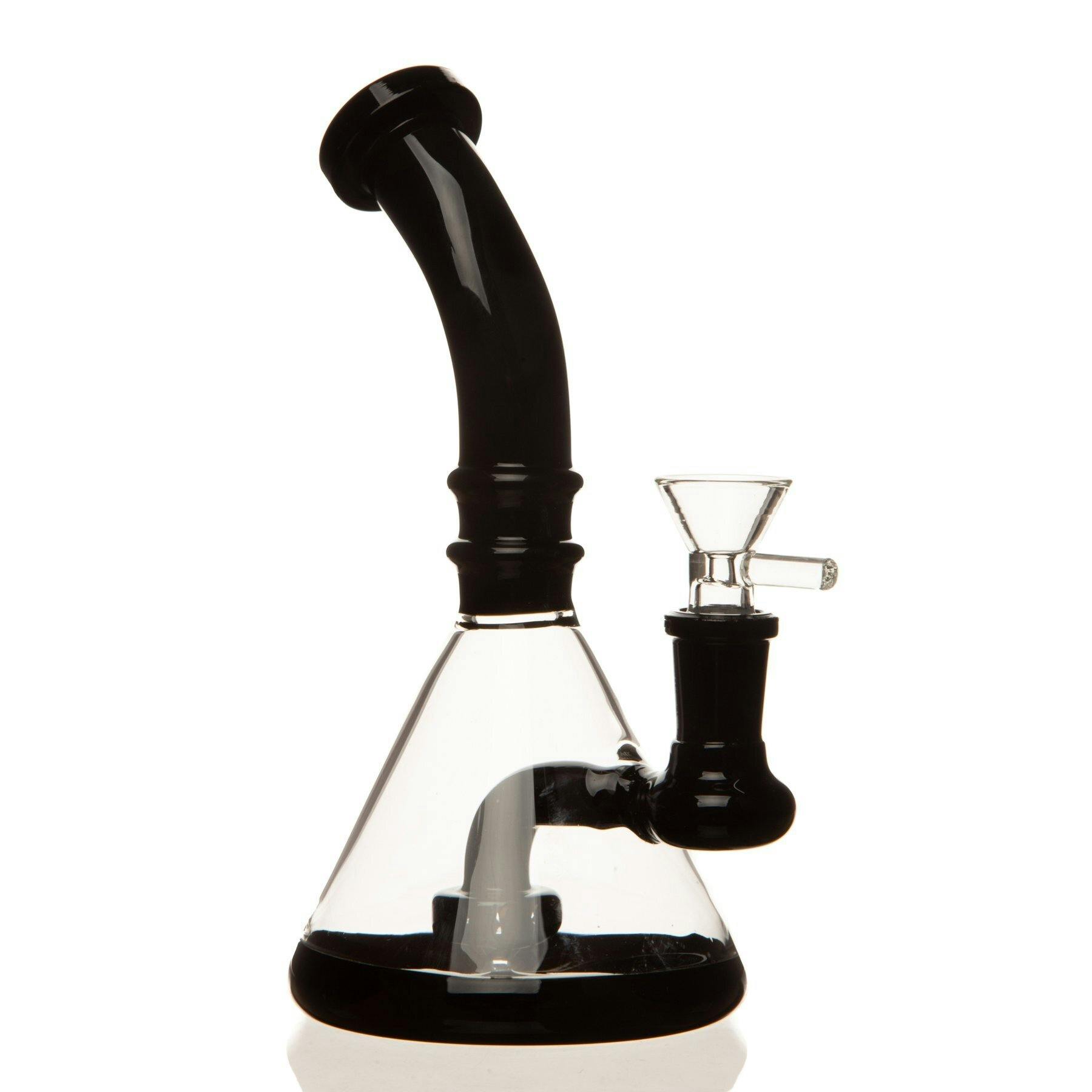 6" Bent Neck Coin Dab Rig