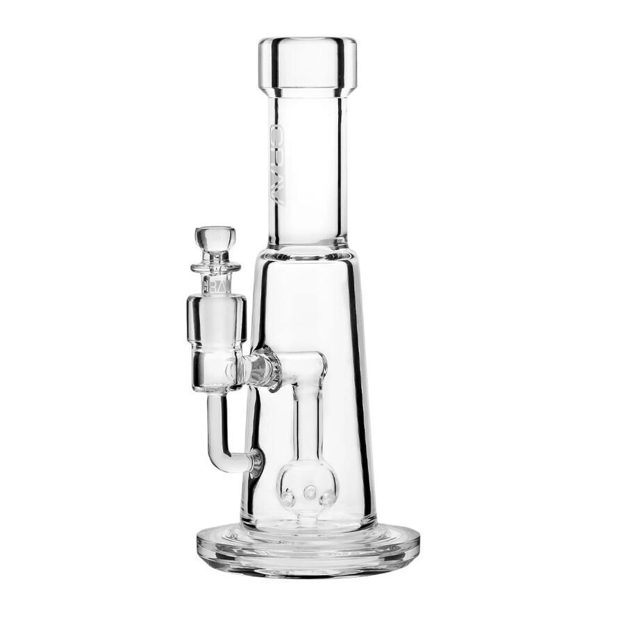 8" Straight Base Bong with Orb Perc