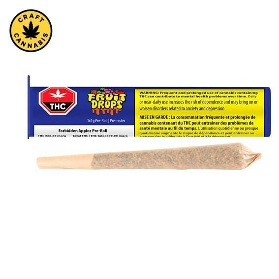 Fruit Drops - Forbidden Applez Pre-roll - 1x1g