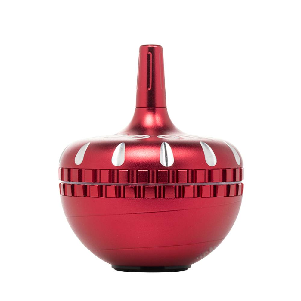 Cheech - 63mm 4 Piece Spinner Grinder (Red)