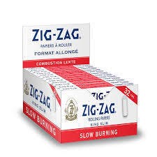 Zig Zag - King Size Slow Burning Paper + Tips