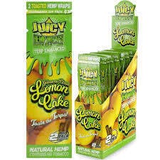 Juicy Jays - Terp-Enhanced Lemon Cake Hemp Wraps (2)