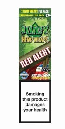 Juicy Jays - Red Alert Hemp Wraps (2)