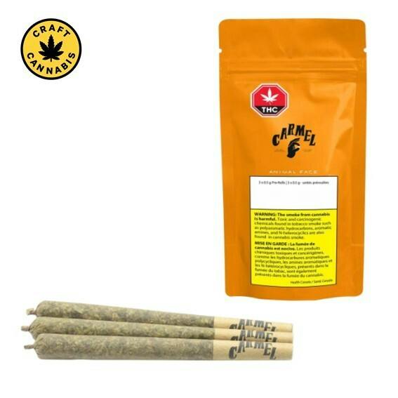Carmel - Animal Face Pre-Roll - 3x0.5g