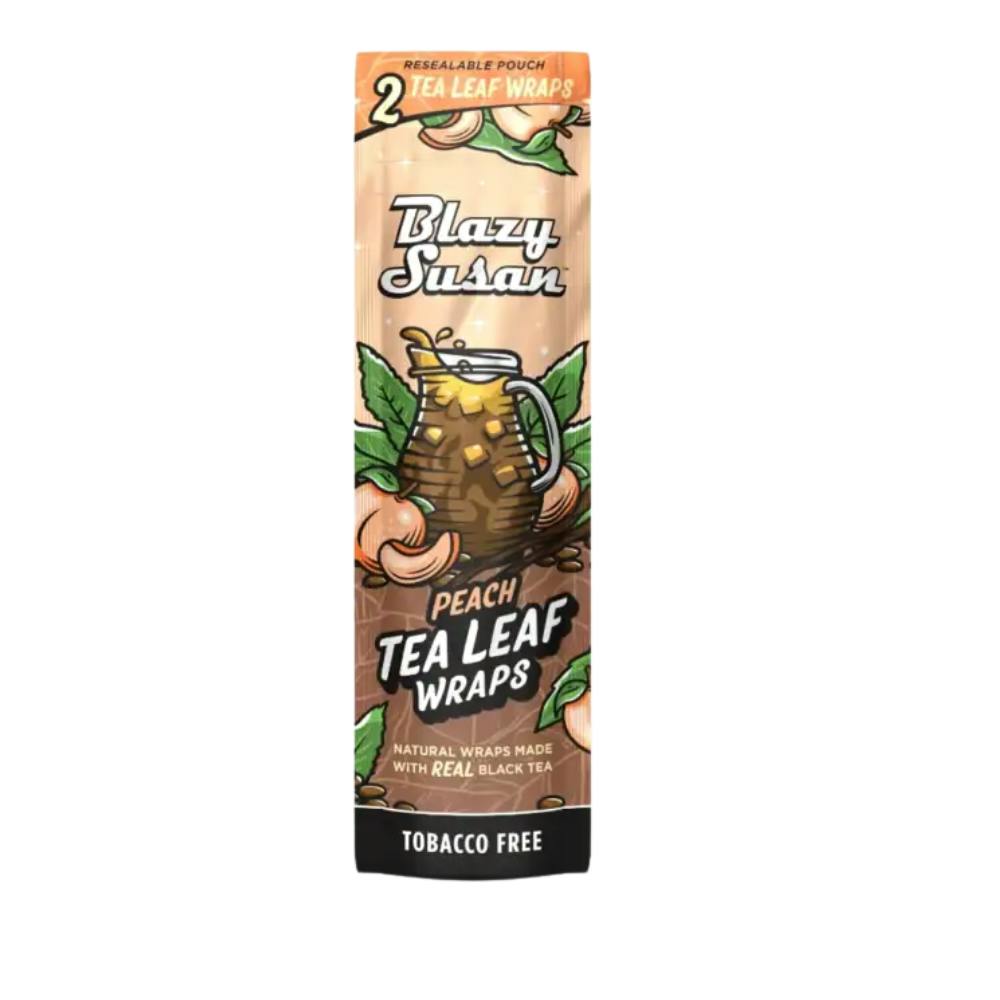 Blazy Susan - Peach Tea Leaf Wraps - 2 Pack