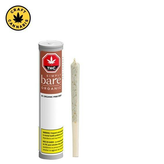 Simply Bare - BC Organic Pink Drip Pre-Roll - 1x0.5g
