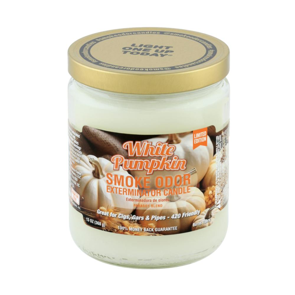Smoke Odour Candle - White Pumpkin