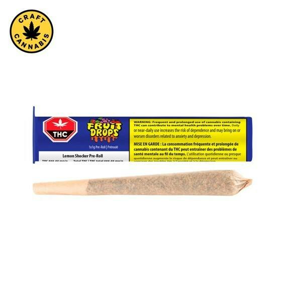 Fruit Drops - Lemon Shocker Pre-Roll - 1x1g