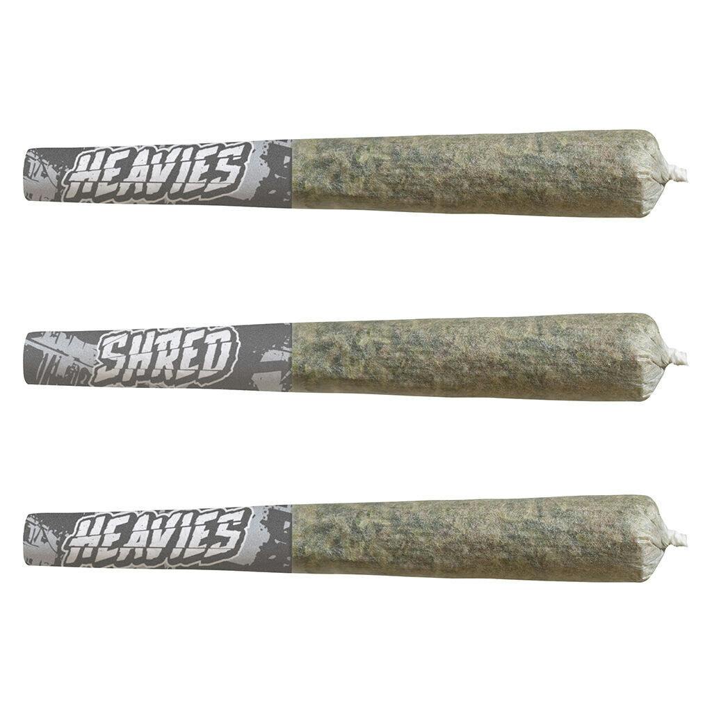 SHRED X - Tropic Thunder Heavies - Disty & Diamond Infused Pre-Roll - 3x0.5g