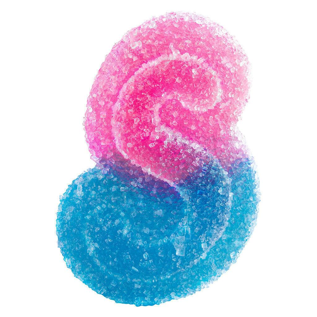 SOURZ by Spinach - Fully Blasted Blue Raspberry Watermelon Gummy - 1 Pack