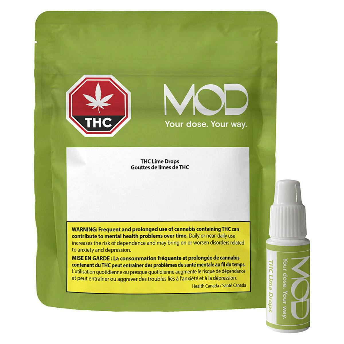 MOD - THC Lime Drops - 2ml
