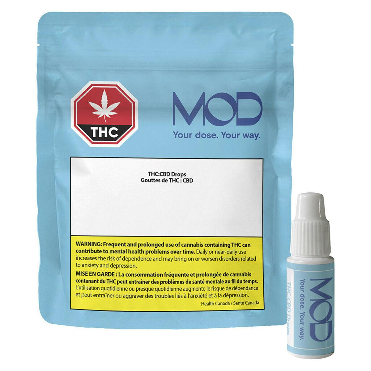 MOD - THC:CBD Drops - 3ml