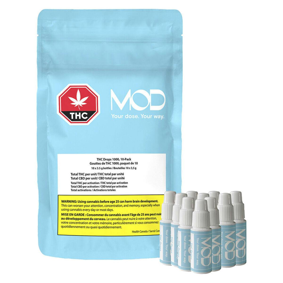 MOD - THC Drops 1000 - 30ml