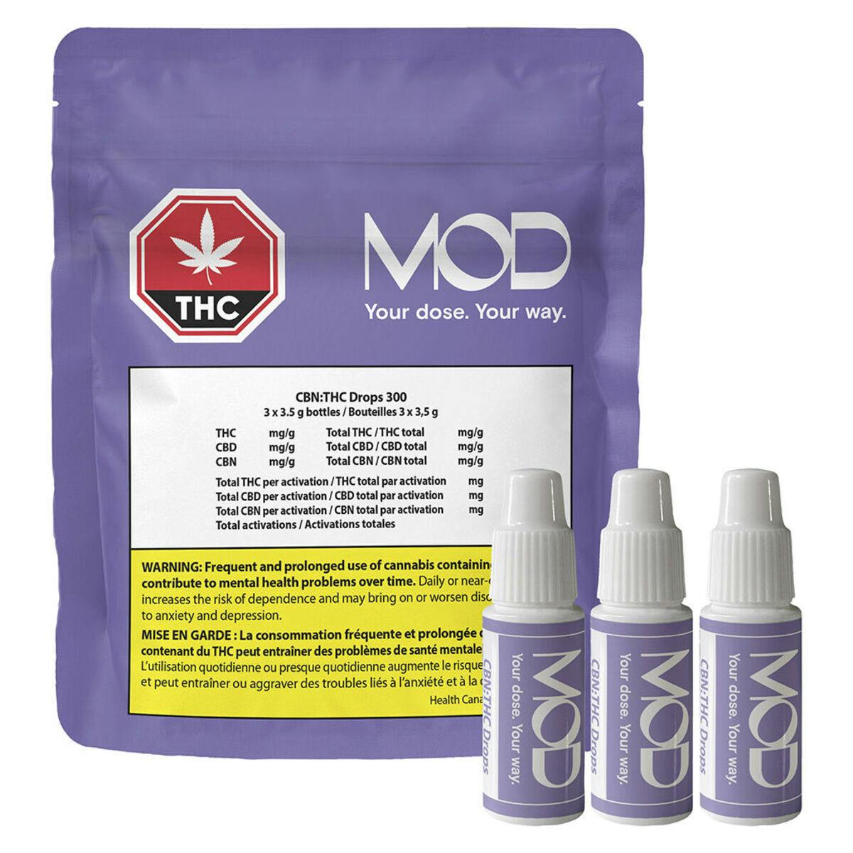 MOD - CBN:THC Drops 300 - 9ml