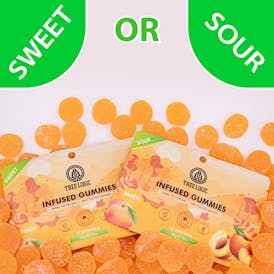 Sweet Peach | 100mg | Tree Logic Gummies