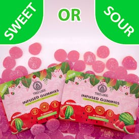 Sweet Watermelon | 100mg | Tree Logic Gummies