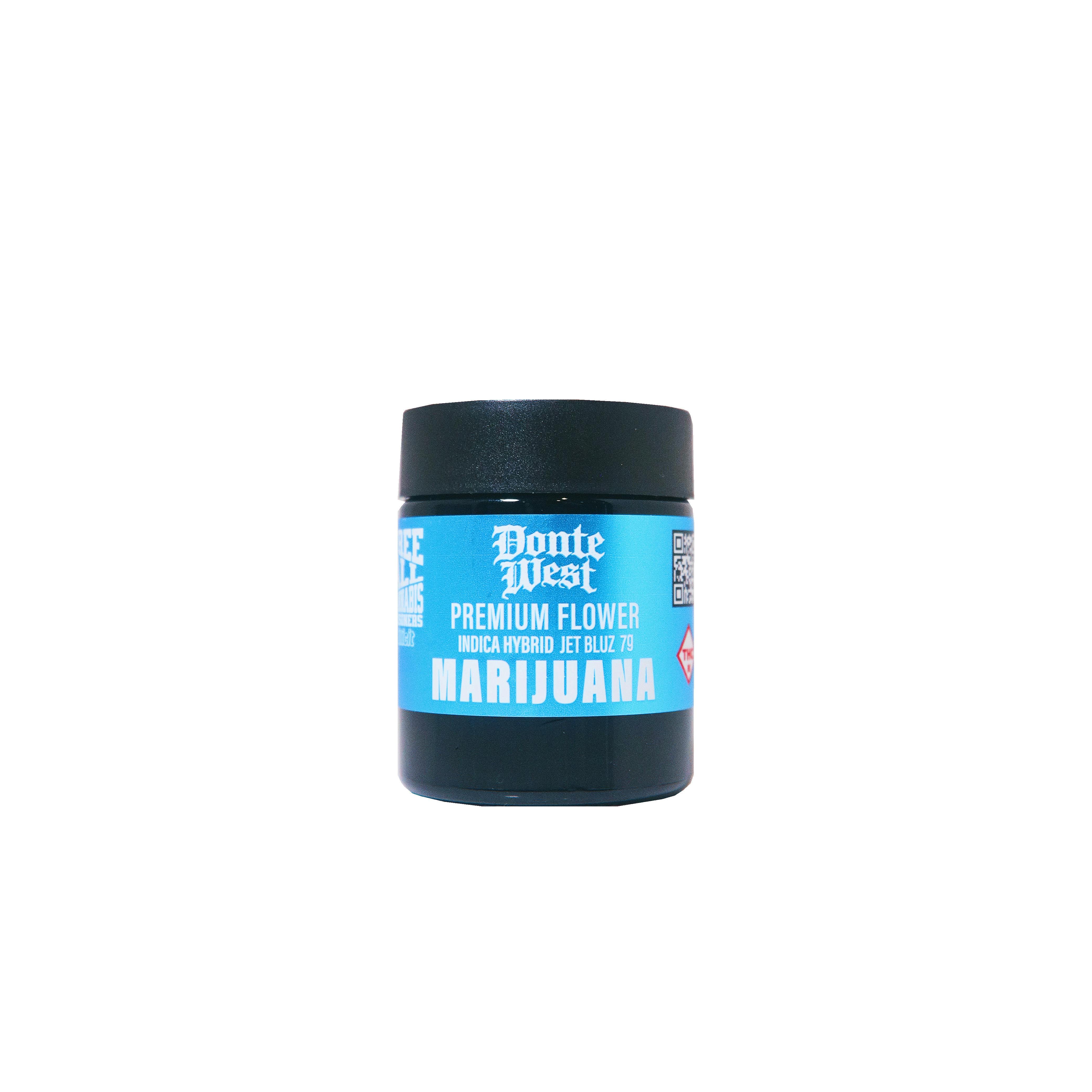 Jet Bluz | Premium Popcorn Flower