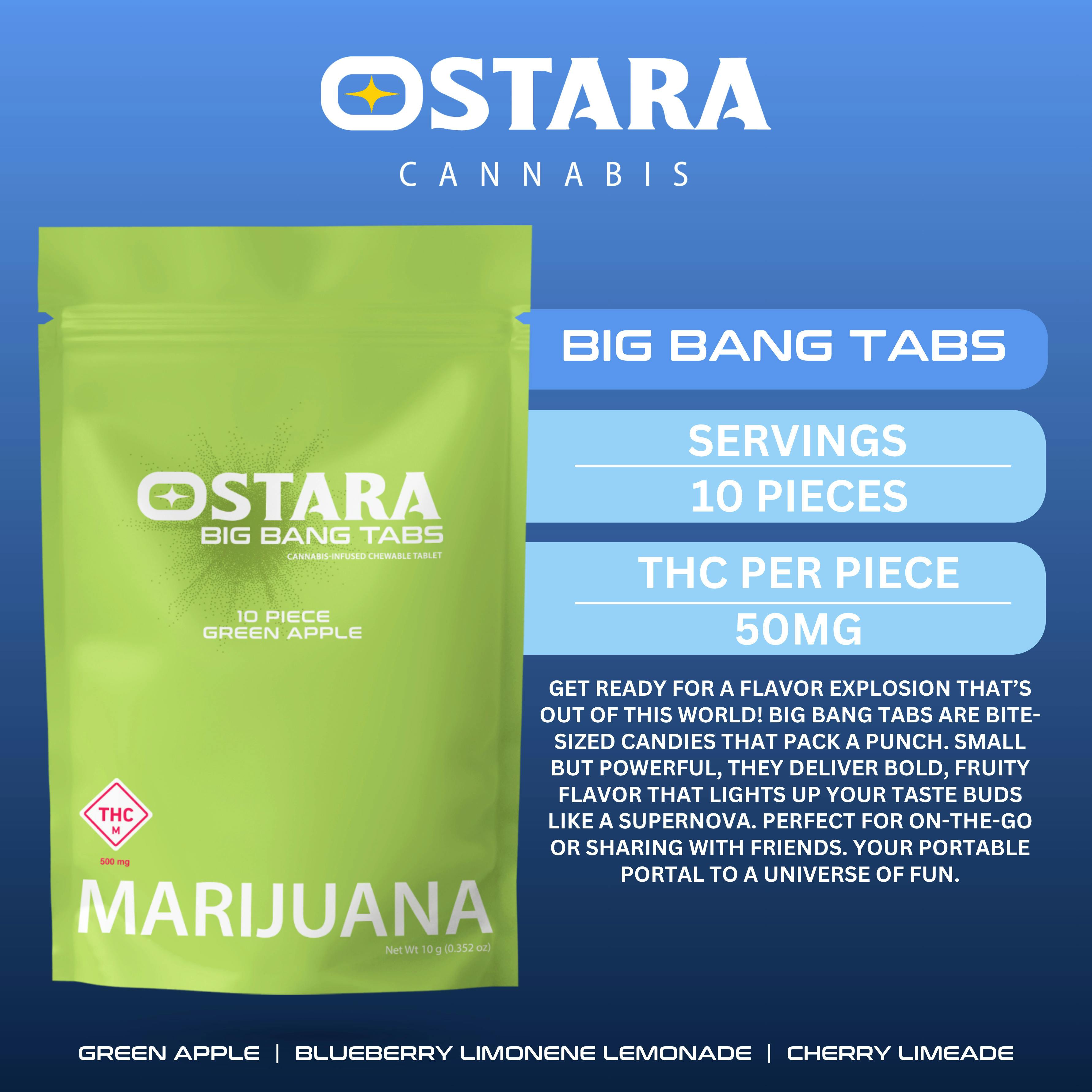 Green Apple | Big Bang | Tabs 500mg (10ct)